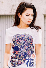 Load image into Gallery viewer, Celebrate Día de Muertos (Day of the Dead), Cinco De Mayo or every day with this decorative skull shirt. The best-looking, most comfortable, softest t-shirt's available anywhere. The Oldskull Express Collection features vintage styled t-shirts with a strong Japanese influence combined with Americana, retro and streetwear design elements. The result is unique design you will only find at Oldskull Shirts USA the best shirt store in North America.